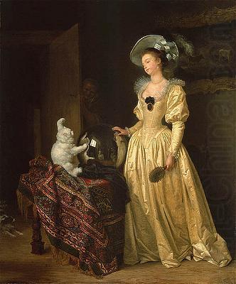 Le chat angora, Jean Honore Fragonard